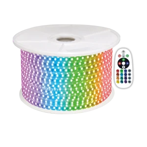 ریسه نواری تزئینی 60LEDs) RGB LED SMD 5050) تک لاین - 7 وات بر متر