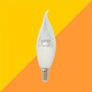 لامپ اشکی شفاف 7W – LED